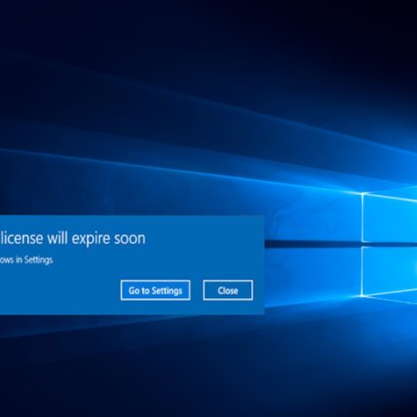 Your Windows License will expire soon